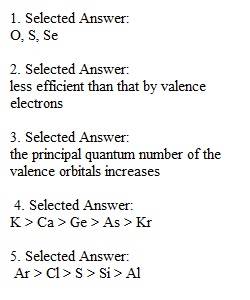 Home Work Chapter 7